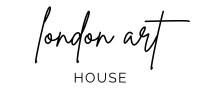 white signature art studio logo